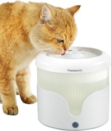 [CP-JNW01CW] Panasonic CP-JNW01CW, bebedero para mascotas, 1,9L, 4 filtros, silencioso, blanco
