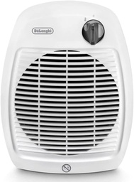 [HVA1120] DeLonghi HVA1120, calefactor rápido, 2000w, 20x20cm, protección antigoteo, blanco