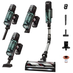 [RH9A32WO] Rowenta RH9A32WO, aspirador escoba, autonomía de 60 min, 1,6kg, verde