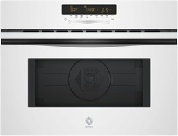 [3CW5179B3] Balay 3CW5179B3, Microondas multifunción con horno, alto 45 cm, Aqualisis, Control táctil, 15 recetas, Grill, Cristal Blanco