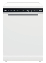 [W7F HS41] Whirlpool W7F HS41, lavavajillas libre instalación, 60cm, 15 cubiertos, PowerClean Pro, blanco, clase C