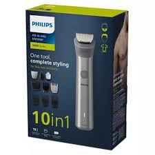 [MG5920/15] Philips MG5920/15, All-in-One Trimmer Series 5000, 10 accesorios, 120 minutos autonomía, cuchillas Self Sharpening Stainless Steel, gris
