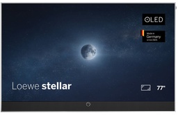 [STELLAR 77 DR+ Aluminio] Loewe STELLAR 77 DR+, Smart Tv 77", OLED, 4K, HDR, Dolby Atmos, aluminio