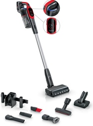 [BBS931PET] Bosch BBS931PET, aspiradora sin cable, Unlimited 9 ProAnimal, rojo