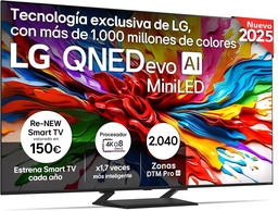 [100QNED86A6] LG 100QNED86A6, TV QNED 100'' MiniLed, 4K Ultra HD, 120Hz, webOS 25
