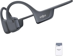 Shokz OpenRun Pro 2, Auriculares conducción ósea, Diseño Open-Ear, Cancelación de ruido, Llamada nítidas, Hasta 12 hora de batería
