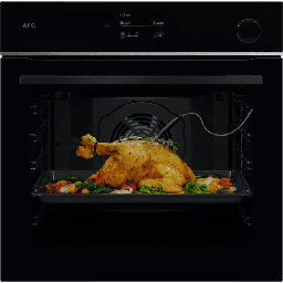 [TR7PB73FSB] AEG TR7PB73FSB, Horno de vapor Serie 7000 MealAssist con SteamCrisp con Display CookSmart Touch 4,3 '', con WiFi