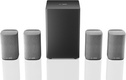 [64720T10] Sistema de sonido Loewe WE. BOOST, Calidad cinematografica 4.1.2, Potencia musical 720W, Sistema de altavoces inalámbrico con Dolby ATMOS