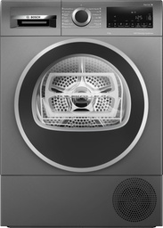 [WQG245DRES] Bosch WQG245DRES, Secadora con bomba de calor, 9 kg, Gris-hierro fundido