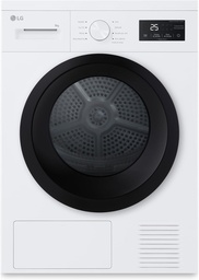 [RHA1008NWK] LG RHA1008NWK Secadora 8kg, D, con Bomba de calor, Blanca, Serie 100
