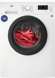 [LFA5I82RE] AEG LFA5I82RE, Lavadora carga frontal, 8 kg, 1200 rpm, clase A, 14 programas, Blanco