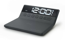 [M168WI] Muse M-168WI, Reloj Digital con display grande, Alarma, Carga por inducción, Función siesta, Dimer y Snooze