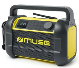 [M928BTY] Muse M-928-BTY, Radio de trabajo con Bluetooth, Radio FM  20W