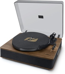 [MT107BTO] Muse MT-107 BTO, Giradiscos estéreo, 3 velocidades 33/45/78 RPM, Bluetooth, USB, Conmutador auto-apagado, Entrada auxiliar mini-jack, 2 altavoces integrados