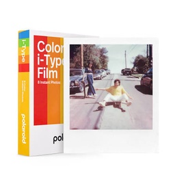 [i-Type Film] Polaroid i-Type Film, Paquete fotográfico a color, marco blanco, compatible now gen 3 y now+ gen 3
