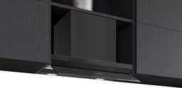 [LJ68BET60] Siemens LJ68BET60, campana decorativa integrable, 60 cm, cristal negro mate, iQ700