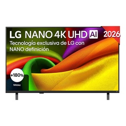 [55NU850B6LA] LG 55NU850B6LA, TV LED, UHD 4K, Procesador Inteligente α7 AI Processor 4K Gen9, Tecnologia NANO, Smart TV Web OS