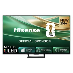 [65E8S] Hisense Mini LED TV 65E8S, UHD 4K, Quad Core / MT9618, Total HDR, Subwoofer integrado