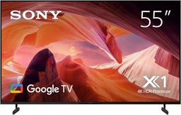 [KD55X80L] Sony Bravia KD55X80L, Smart TV, LED 55" 4K, Google TV, Alto Rango Dinámico (HDR), negro