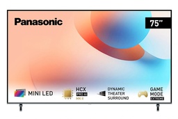 [TV75W95AEG] Panasonic TV-75W95AEG, Mini LED, Smart TV, 75 pulgadas, UHD 4K, Dolby Vision IQ,